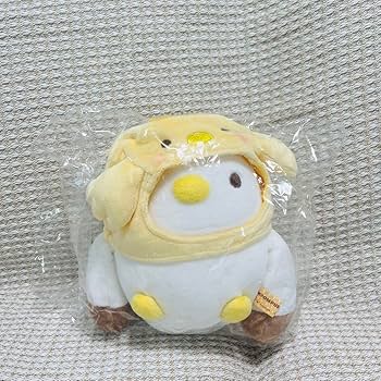 【新品・激レア】ポムポムプリン　カフェ　限定発売　マスコット ポムポムプリンカフェ限定 雨の日発売 ぬいぐるみボールチェーン